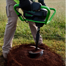 Землебур аккумуляторный Greenworks GC-AUGER 82V (без АКБ и ЗУ)