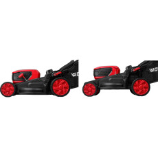 Газонокосилка аккумуляторная WORTEX CLM 4536-4 XLT SET (2 АКБ 4Ач + 2 ЗУ)