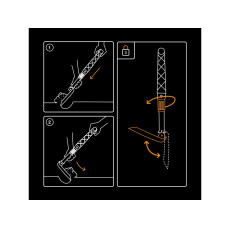 Лопата складная FISKARS