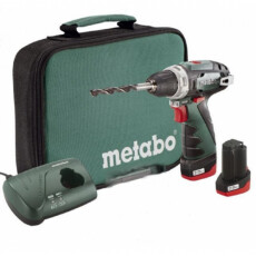 Дрель-шуруповерт Metabo PowerMaxx BS (2х2.0 Ач в сумке)