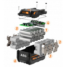  Аккумулятор AEG L1860RHD