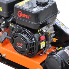 Виброплита Skiper C60PRO-2 (168F, колёса, мат)