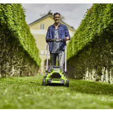 Аккумуляторная газонокосилка Greenworks 60V GD60LM51SP (2 АКБ 5 Ач + ЗУ)