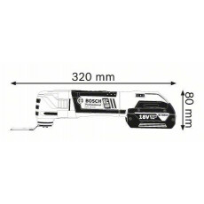 Шлифовальная машина Bosch GOP 18 V-EC