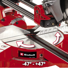 Аккумуляторная торцовочная пила Einhell TE-SM 36/210 Li-Solo