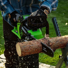 Пила цепная аккумуляторная GREENWORKS GD40CS15 (АКБ 2Ач + ЗУ)