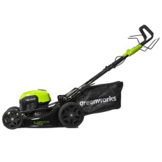 Аккумуляторная самоходная газонокосилка Greenworks GD40LM46SPK5 40V (АКБ 5 А/ч + ЗУ)