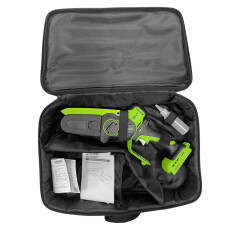 Мини-пила цепная аккумуляторная Greenworks CS2410AK4 24V (АКБ 4А/ч + ЗУ)