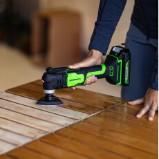 Многофункциональный инструмент (реноватор) аккумуляторный Greenworks G24MT 24V (без АКБ и ЗУ)