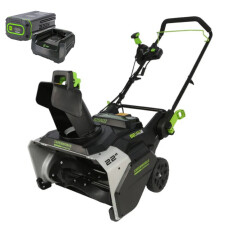 Снегоуборщик аккумуляторный Greenworks 82SN22K8 82В (АКБ 8Ач + ЗУ)