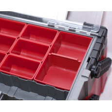 Ящик для инструментов Keter 18" CANTI ORG Small RED (с разделителями), красный