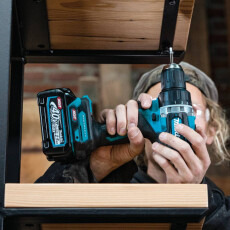 Аккумуляторная дрель-шуруповерт MAKITA XGT DF 002 GZ + АКБ 4Ач и ЗУ