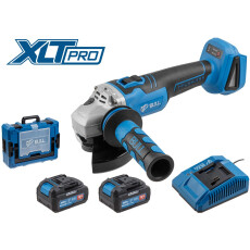 Аккум. углошлифмашина BULL CSG 1812 R Xcase XLTpro (2 х 4Ач)