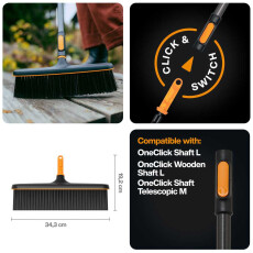Щетка для террас FISKARS OneClick
