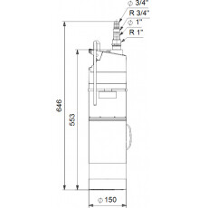 Погружной насос Grundfos SBA 3-45 A