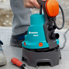 Насос дренажный для грязной воды Gardena 7000/D