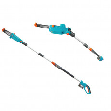 Высоторез+ножницы для живой изгороди аккумуляторные телескопические Gardena TCS Li 18/20 c АБ и ЗУ