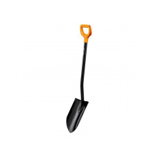 Лопата штыковая с удлиненным лезвием XL Blade FISKARS (черная) (1067516)
