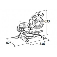 Торцовочная пила MAKITA LS 1018 L