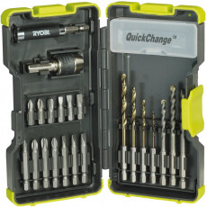Набор бит и сверл для шуруповерта Ryobi RAK22QC