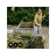 Черенок алюминиевый FISKARS OneClick L 161см