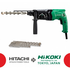 Перфоратор Hikoki DH24PH2 + 5 буров