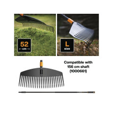 Грабли L без черенка QuikFit FISKARS (1000642)