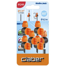 Микросплинкер регулируемый 360° Claber, 5шт.