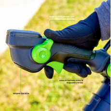 Воздуходув аккумуляторный ранцевый Greenworks GD82BP2 82В