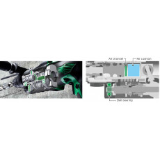 Перфоратор Hikoki DH26PC2 + 5 буров