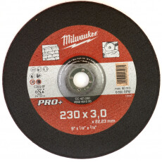 Диск отрезной по камню 125 мм/3мм MILWAUKEE CC 42/125