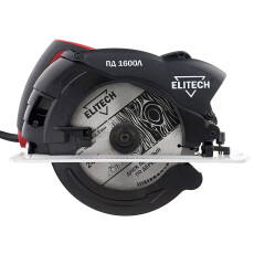 Дисковая пила Elitech ПД 1600Л 178429