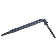 Капельница Bradas компенсированная прикорневая угловая на трубку 3,3 - 4 мм