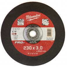 Диск отрезной по металлу 230 мм/3мм MILWAUKEE SC 42/230