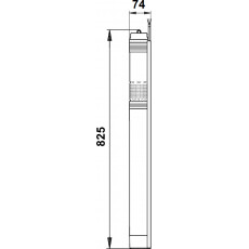 Скважинный насос Grundfos SQE 1-95