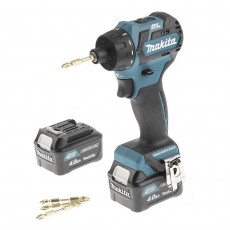 Аккумуляторная дрель-шуруповерт MAKITA DF 032 DWMX1 в чем.+ набор бит