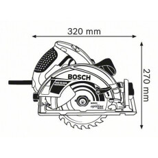 Дисковая пила Bosch GKS 65 GCE Professional 0.601.668.900