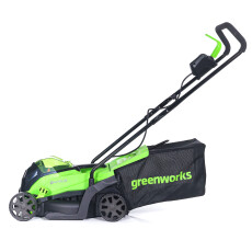 Аккумуляторная газонокосилка Greenworks GD24LM33 24В