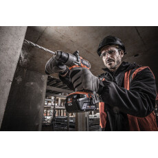 Аккумуляторная ударная дрель-шуруповерт AEG BSB18C3BL-X02C (АКБ 2Ач, 4Ач + ЗУ)