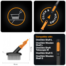 Насадка-щетка для чистки швов FISKARS OneClick