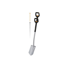Лопата штыковая телескопическая закругленная Xact FISKARS (1066732)