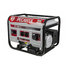 Бензиновый генератор Ресанта БГ 6500 Э (64/1/46)