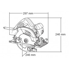 Циркулярная пила MAKITA HS 6100