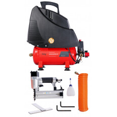 Компрессор безмасляный коаксиальный FUBAG WOOD MASTER KIT ( + 4 предмета)