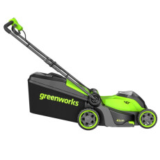 Аккумуляторная газонокосилка Greenworks GD40LM411K5 40V (АКБ 5 А/ч + ЗУ)