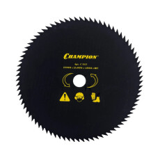 Нож с остроугольными зубцами (255х25.4 мм; 80Т) Champion C5113