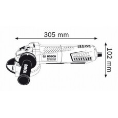 Угловая шлифмашина Bosch GWS 12-125 CIEPX Professional
