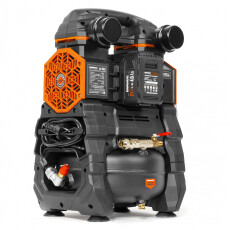 Компрессор аккумуляторный безмасляный 21В/220В DAEWOO DAC 90SLi SET