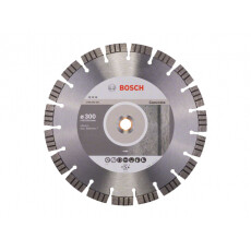Алмазный круг 300х20 мм по бетону сегмент. BEST FOR CONCRETE BOSCH (сухая/мокрая резка)