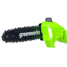 Аккумуляторный высоторез/сучкорез Greenworks G40PSH